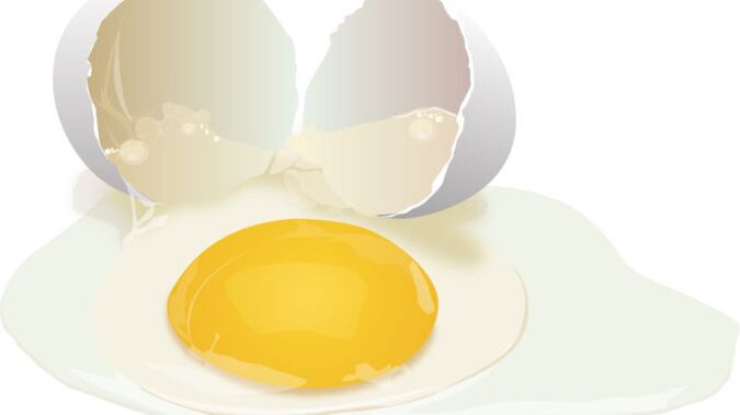 Egg to get rid of papillomas at home