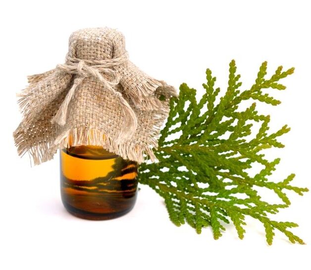 Thuja oil for warts on fingers. 